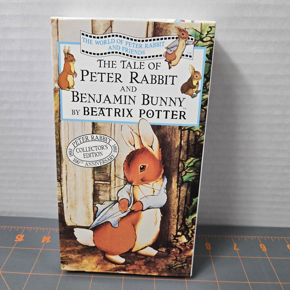 VHS Collector's Edition Tale of Peter Rabbit and Benjamin Bunny Beatrix Potter
